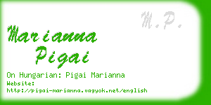 marianna pigai business card